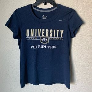 DRI-FIT NIKE Sport T-Shirt Blue S
